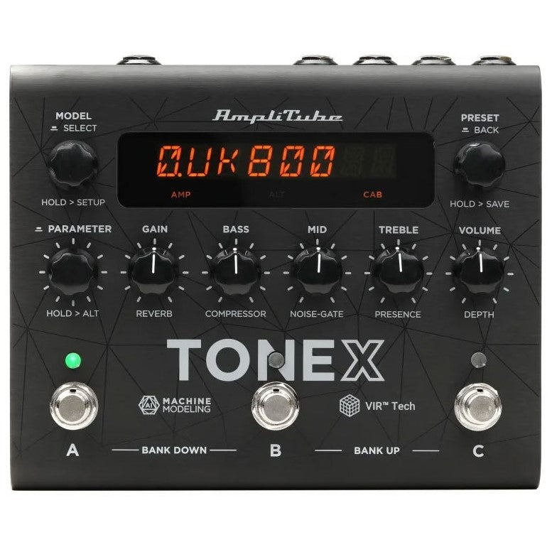 tonex pedal bass IK Multimedia TONEX Pedal