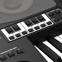 Close up view of Korg Pa700 Oriental SubScale