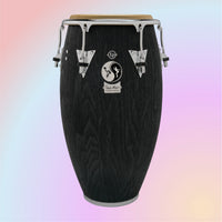 Front view of LP Paoli Mejias Balance 12-1/2″ Tumba on multicolored background