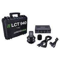 Inclusions of Lewitt Audio LCT 940 Tube and FET Microphone on white background