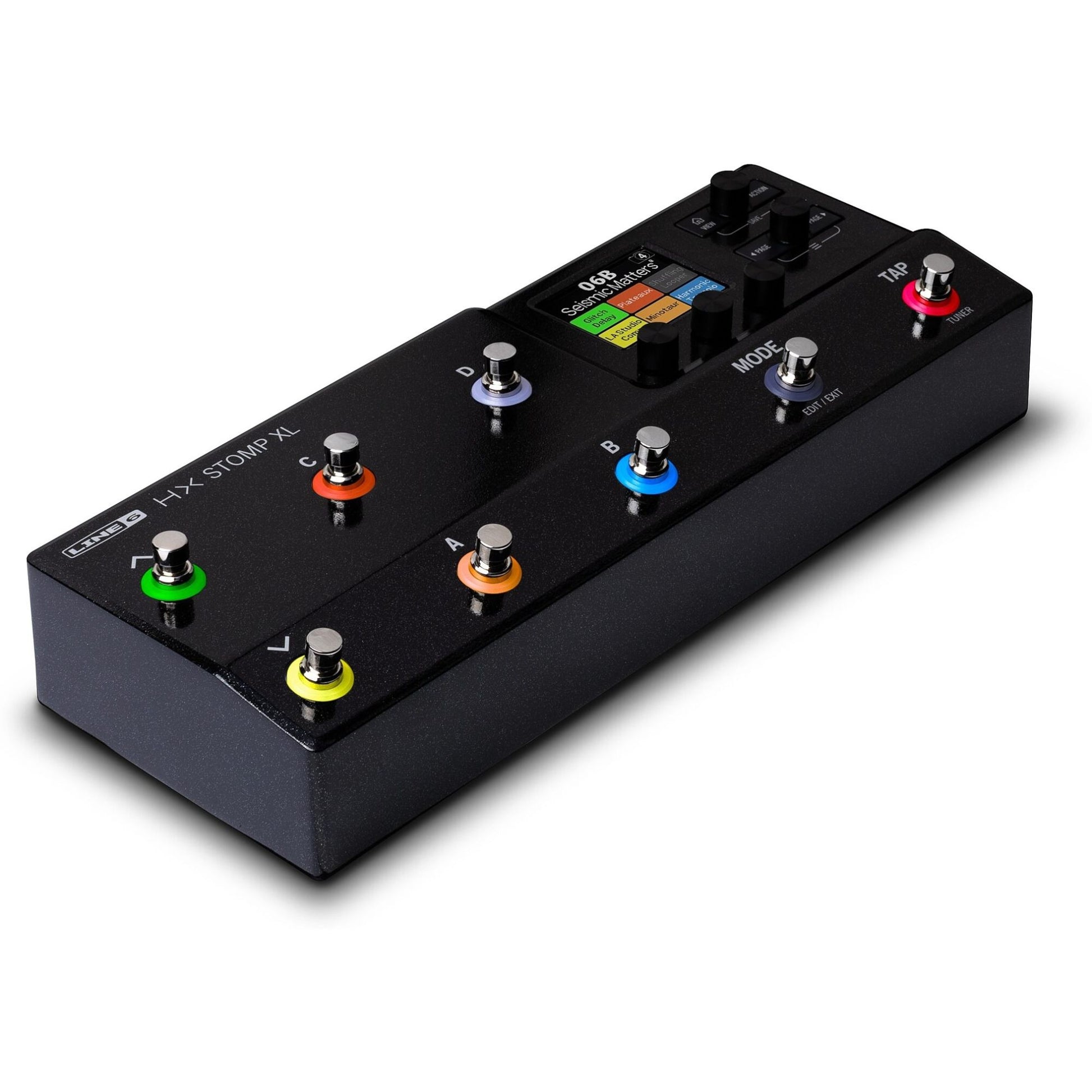 Line 6 HX Stomp XL Pedal Left Angle