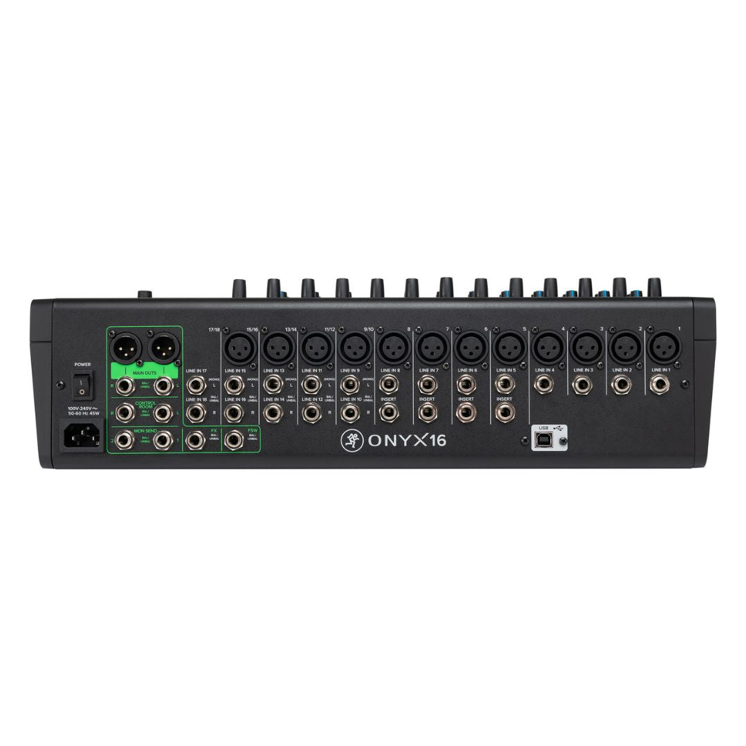 Mackie Onyx16 16-Channel Premium Analog USB Mixer