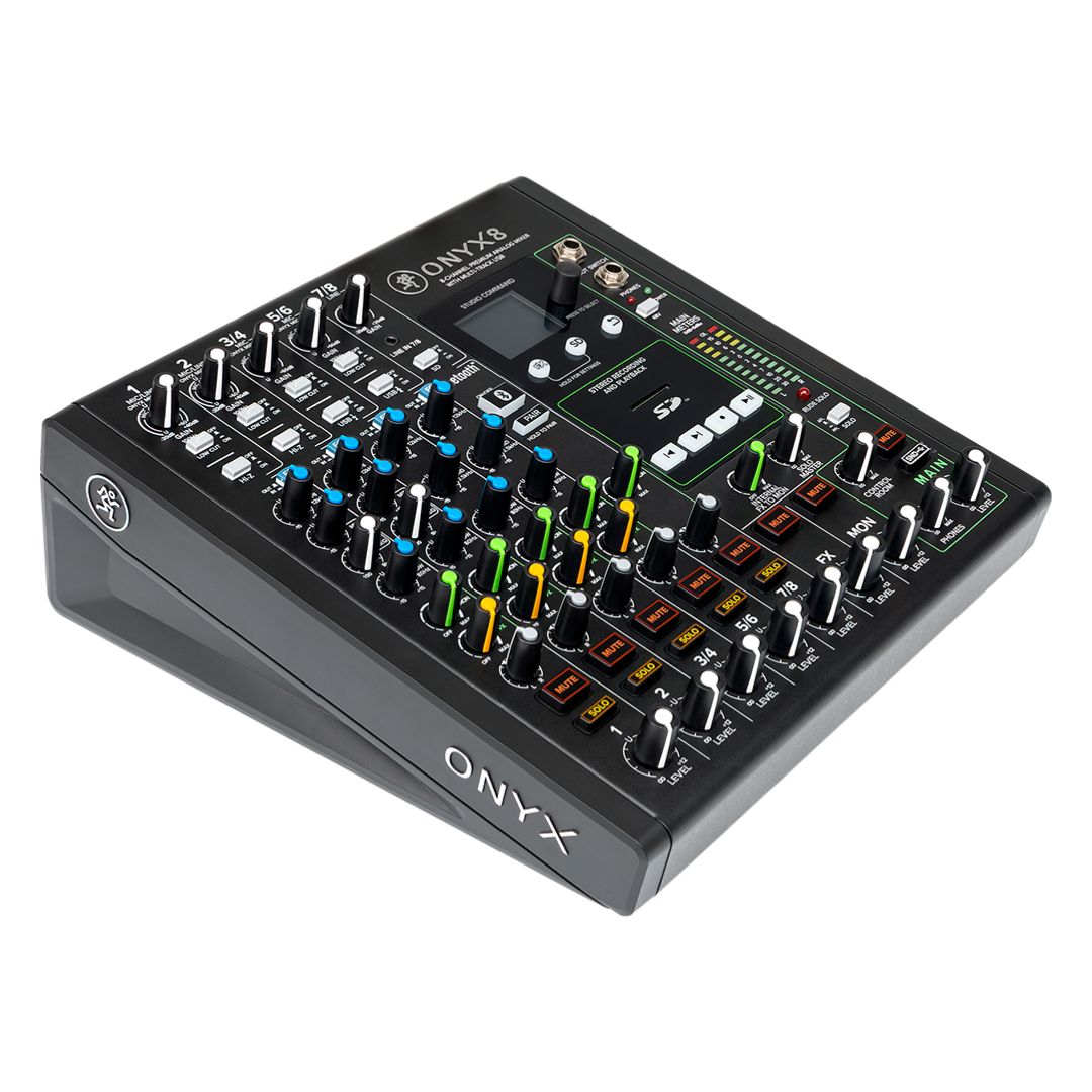 Mackie Onyx8 8-Channel Premium Analog USB Mixer