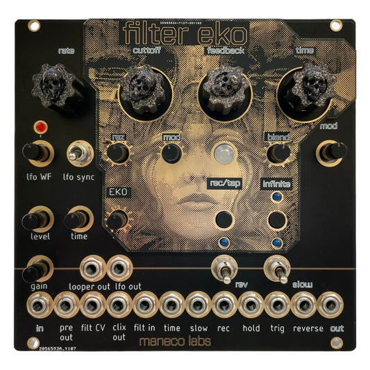 Front view of Maneco Labs Filter Eko Module on white background