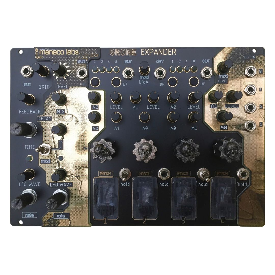 Front view of Maneco Labs Grone Expander Module on white background