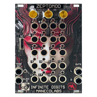 Front view of Maneco Labs Zeptomod Module Color Panel on white background