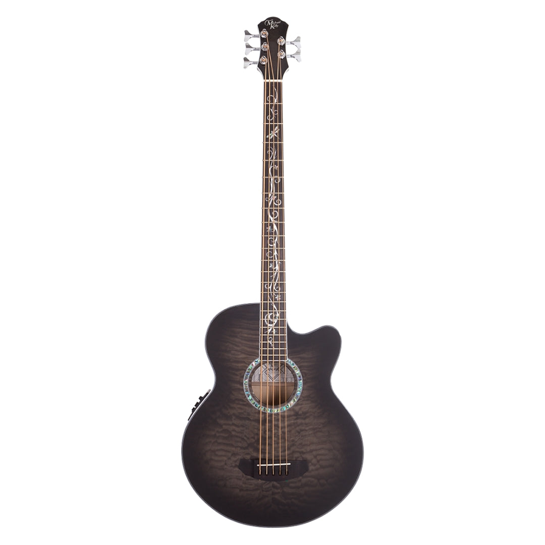 Michael Kelly Dragonfly 5 Acoustic Bass Guitar (Smoke Burst)