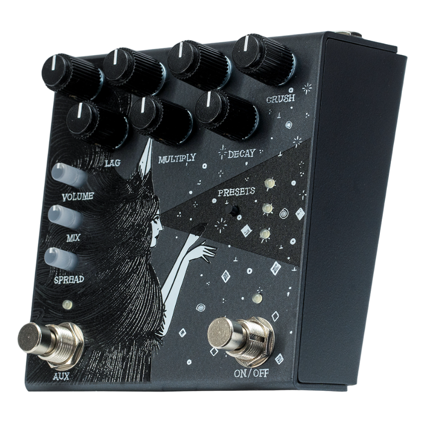 OBNE Dark Star Pedal V3 Black Right Side