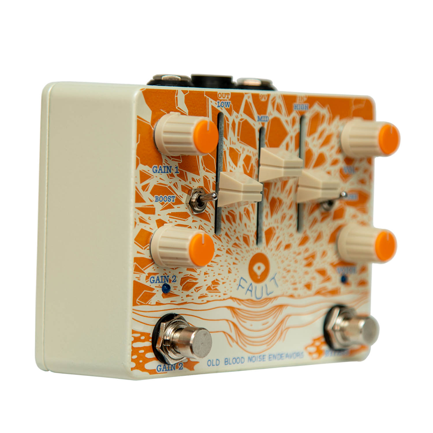 OBNE Fault Pedal V2 Left Angle