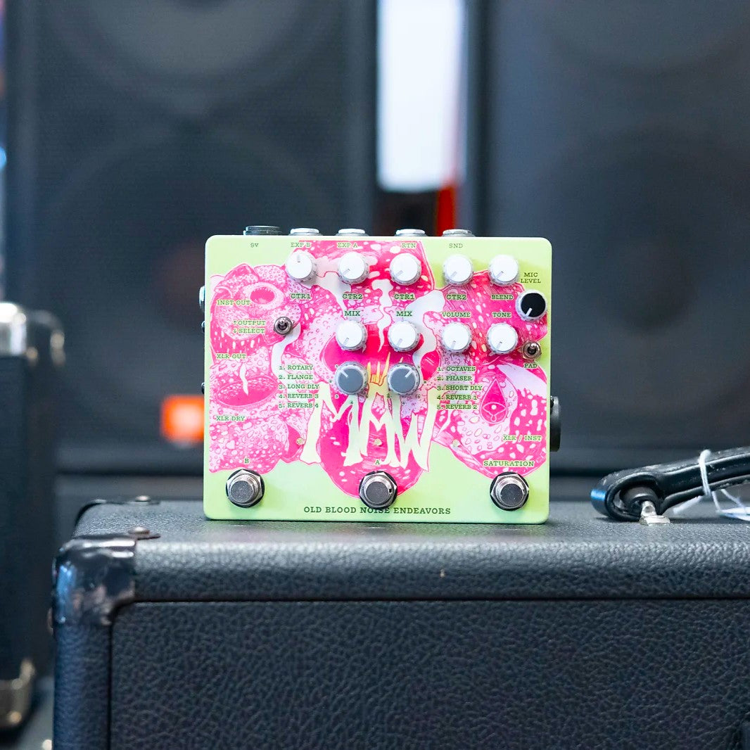 OBNE MAW Pedal on a Black Surface