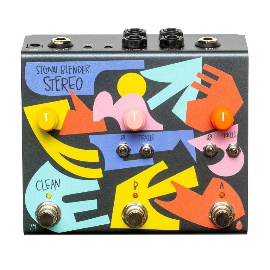 guitar stereo pedal Old Blood Noise Endeavors Signal Blender Stereo Pedal