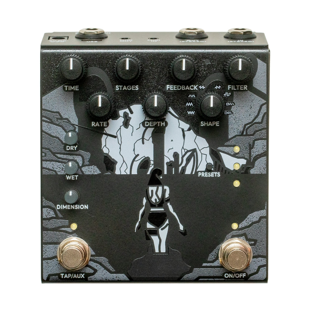 Old Blood Noise Bathing Delay Ink Front on a White Background