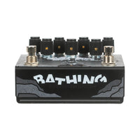 Bottom view of Old Blood Noise Bathing Delay Ink on a White Background