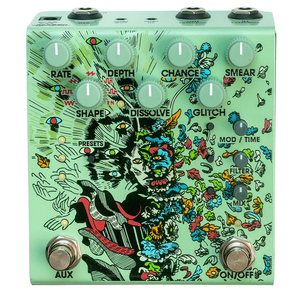 Old Blood Noise Endeavors Parting Glitch Delay/Reverb Pedal Purple
