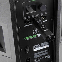 On-Stage Stereo Bluetooth Converter attached to a PA speaker