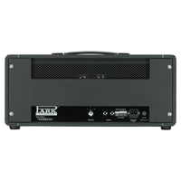 Rear ports view of Park P75 Classic (1969) Custom Guitar Amplifier Head on white background