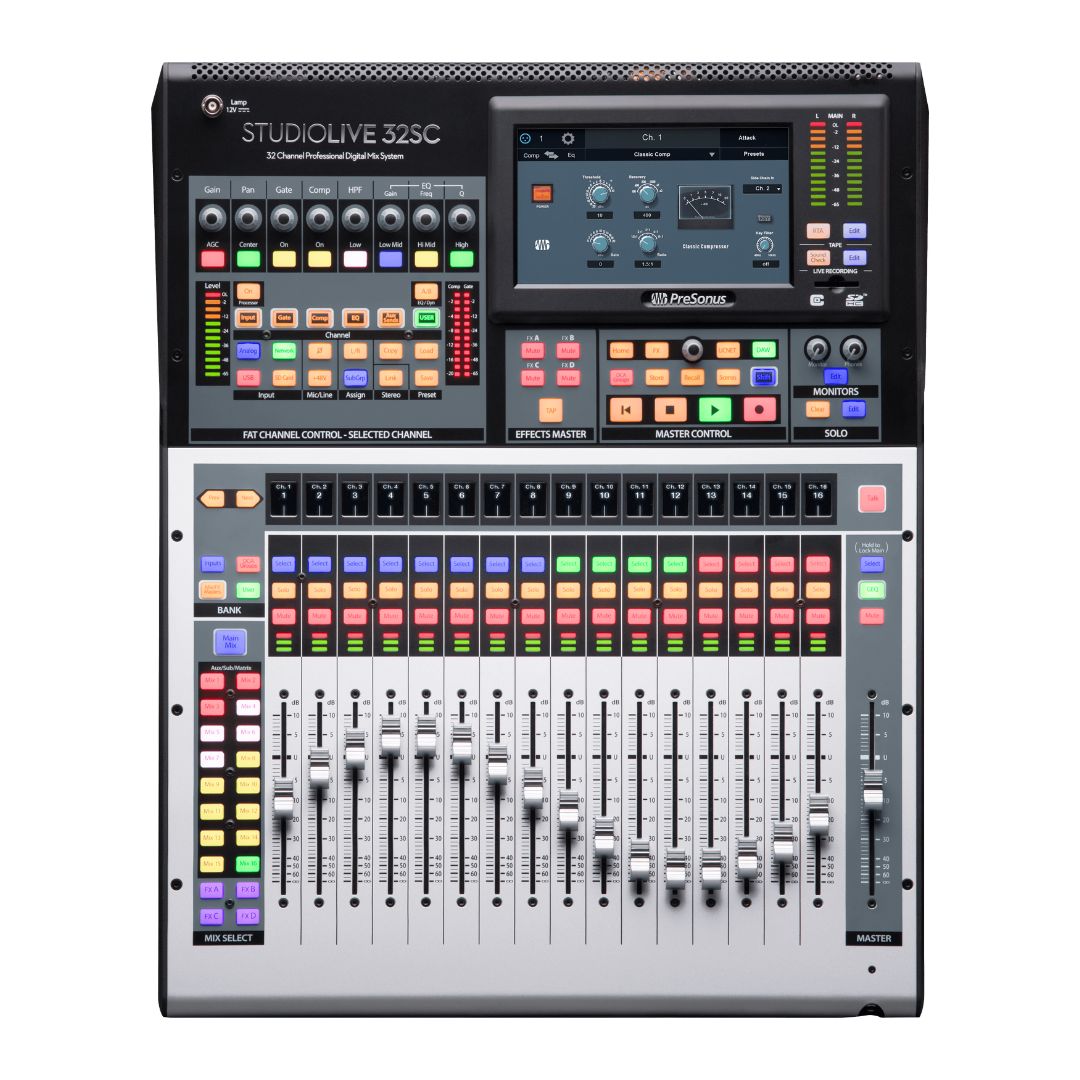 PreSonus StudioLive 32SC 32-Channel Series III Digital Mixer with USB