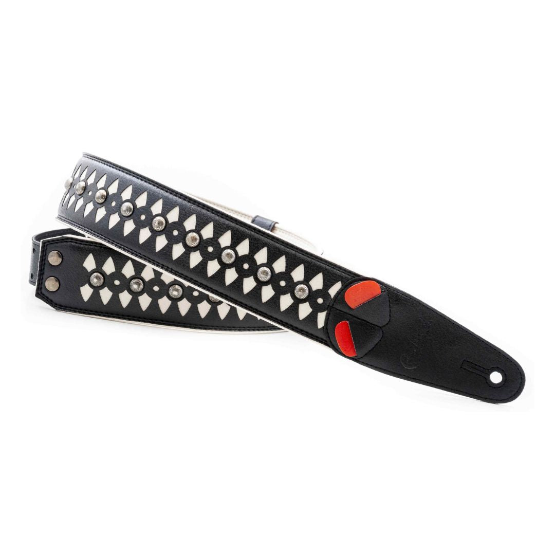 Curled view of RightOn Armour White on white background