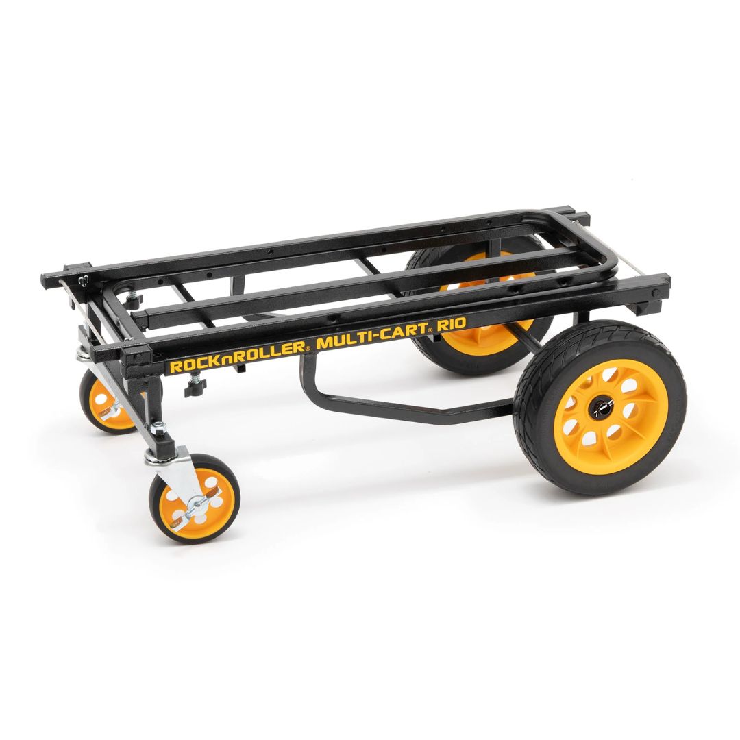 Black and yellow multi-cart with 'RocknRoller' branding on a white background