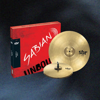 Sabian SBR5002PK 14" Hi-Hats and 18" Crash Ride Cymbal Pack