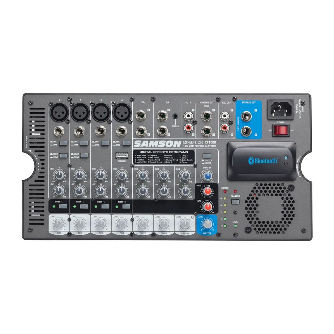 Samson mixer on a white background