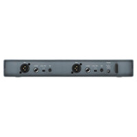 Rear ports view of Sennheiser EM-XSW 1 Dual-A Wireless Receiver on white background