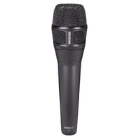 Front view of Shure Nexadyne 8 Vocal Microphone Supercardioid on white background