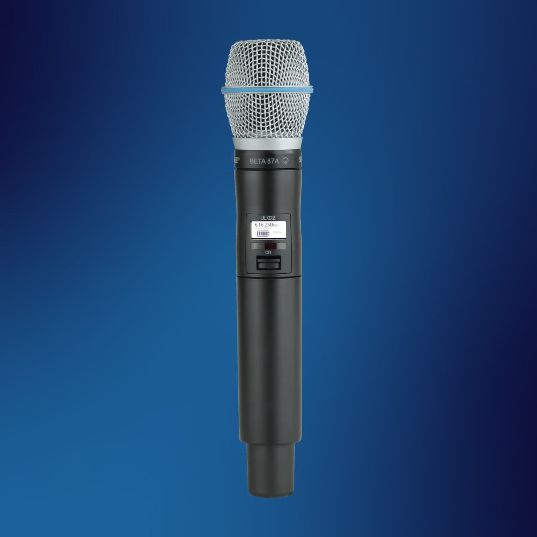 Shure ULXD2/B87A Wireless Microphone Transmitter (J50A Band)