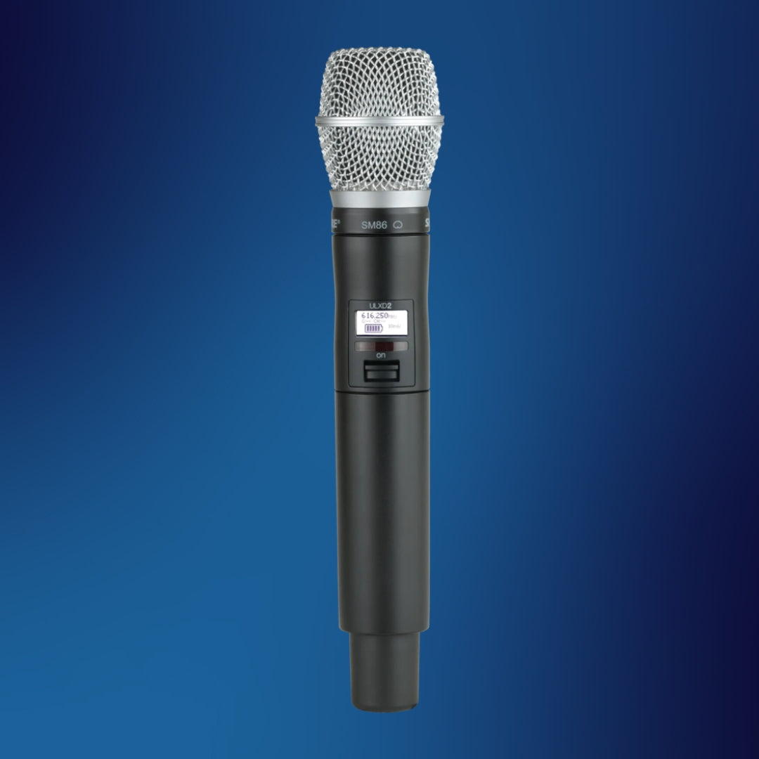 Shure ULXD2/SM86 Wireless Microphone Transmitter (J50A Band)