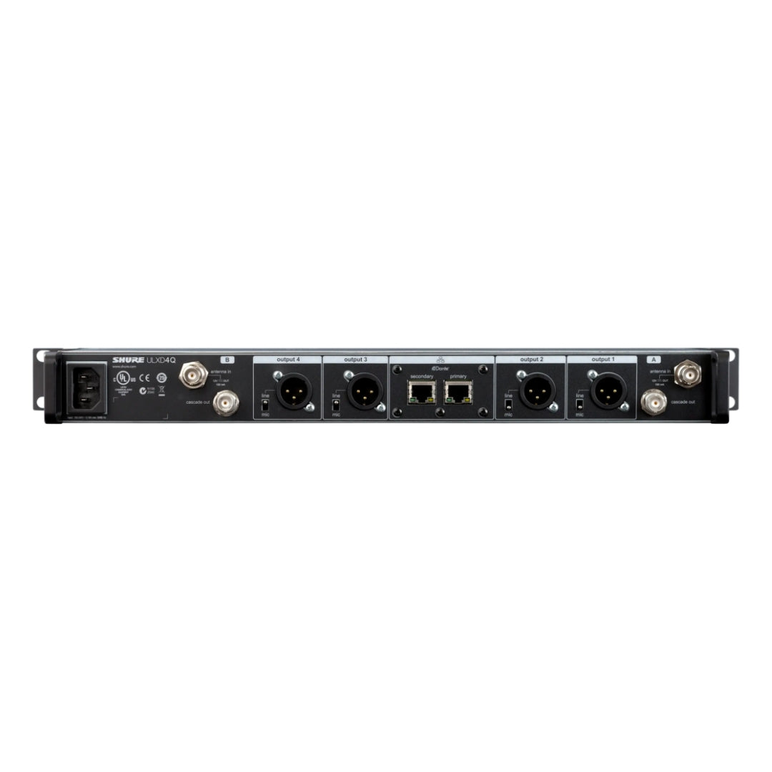 Shure ULXD4Q Quad-Channel Wireless Receiver (J50A Band)