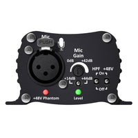 Front panel of Sonifex AVN-DIO09 on white background