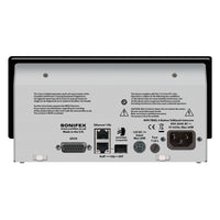 Rear view of Sonifex AVN-TB6D on white background