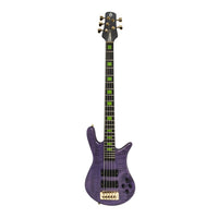 Front view of Spector Skyler Acord Signature Model 5-String Bass Guitar on white background