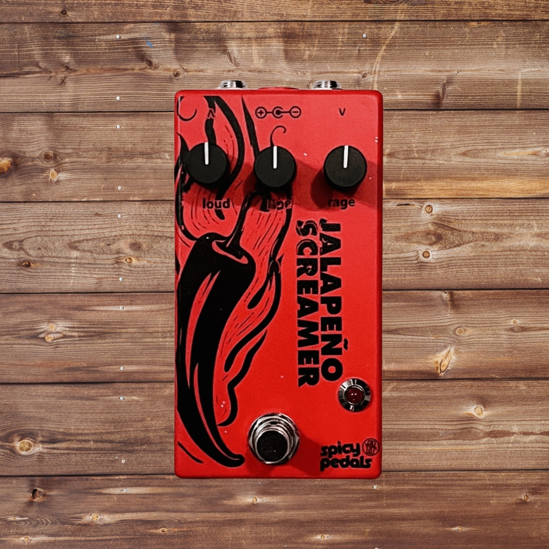 Spicy Pedals Jalapeño Screamer Rojo Pedal