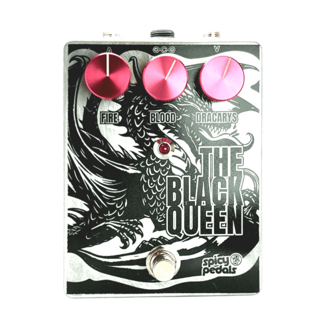 pedal queen closed Spicy Pedals The Black Queen Pedal – DeathCloud