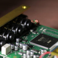 Close up view of internals of Strymon Riverside