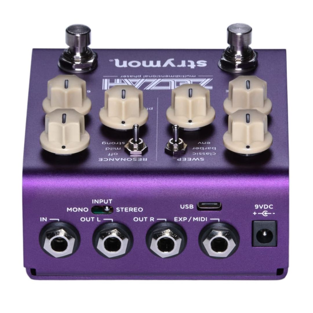 Rear view of Strymon Zelzah on white background