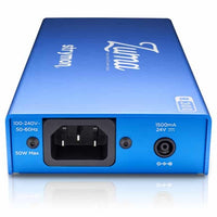 Rear panel of Strymon Zuma R300 on white background