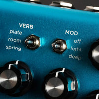 Close up view of Strymon blueSky