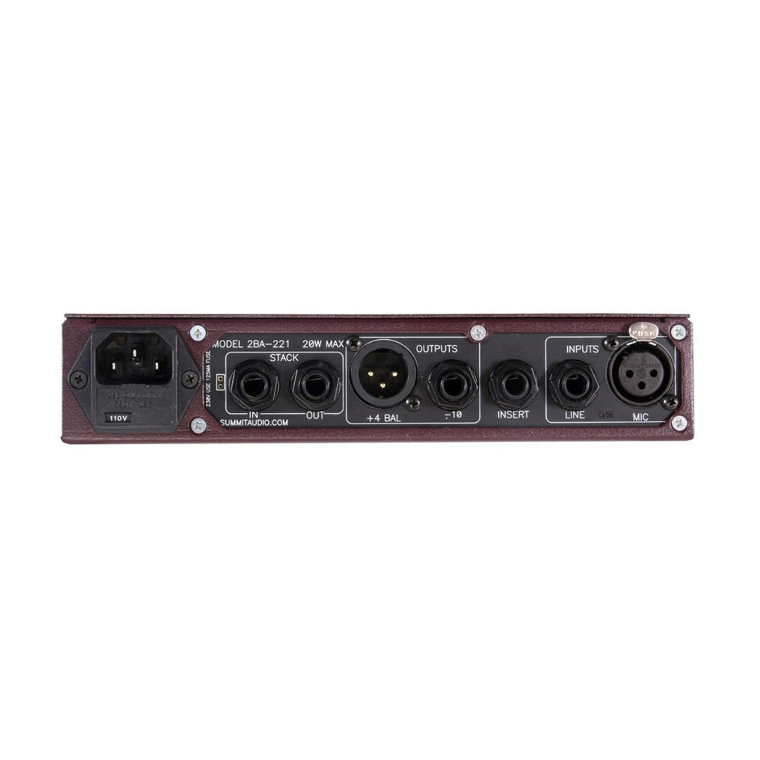 Summit TD-100 Tube Instrument Preamp and DI Box