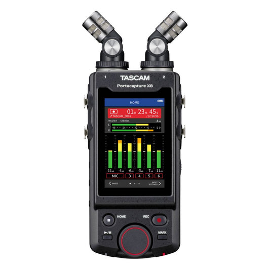 Tascam Portacapture X8 High Resolution Portable Recorder