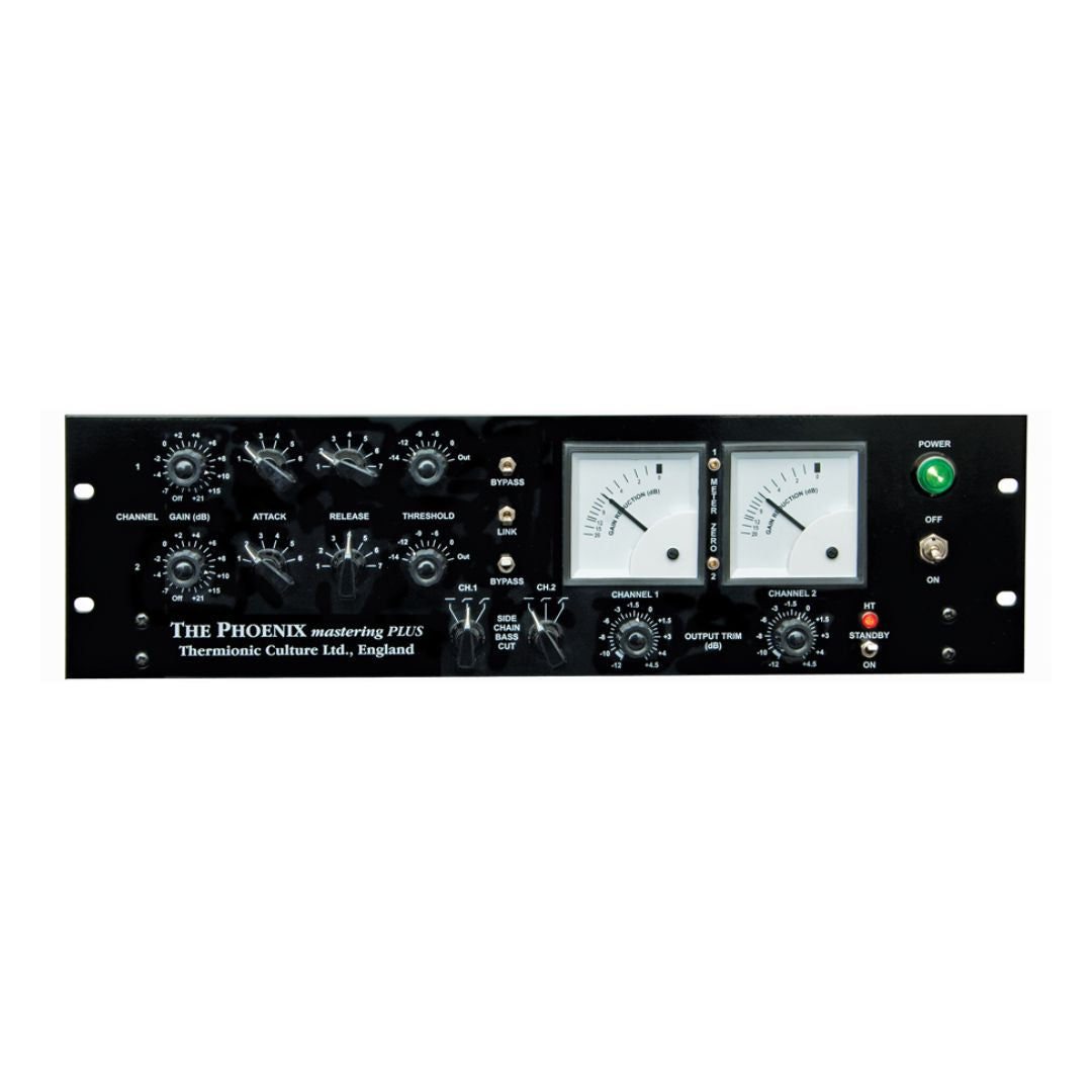 Front panel of Thermionic Culture Phoenix Mastering Plus on white background