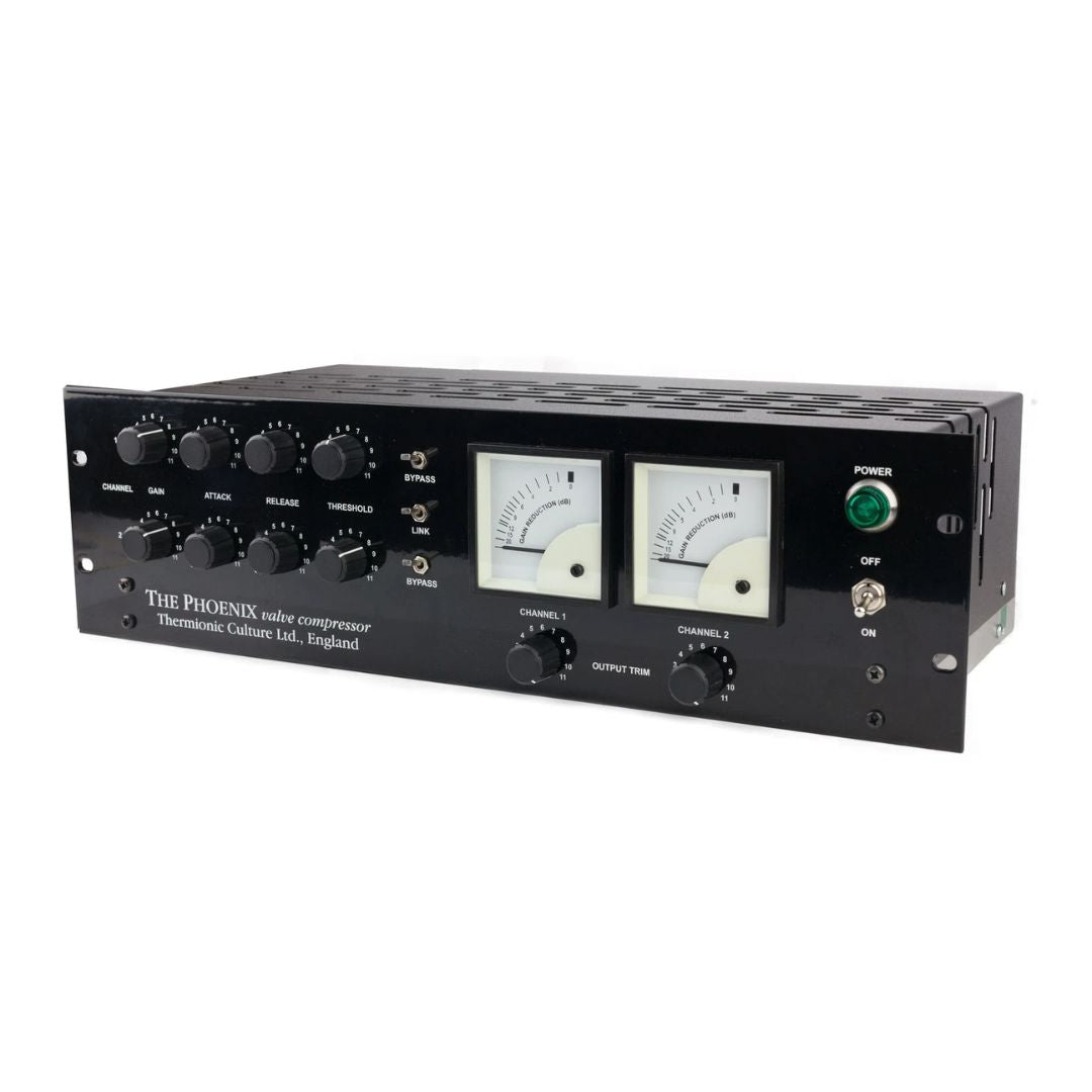 Angled front view of Thermionic Culture Phoenix SB on white background