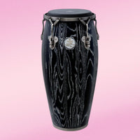 Front view of Tycoon 12 1/2“ 30th Anniversary Celebration Series Conga on pink background