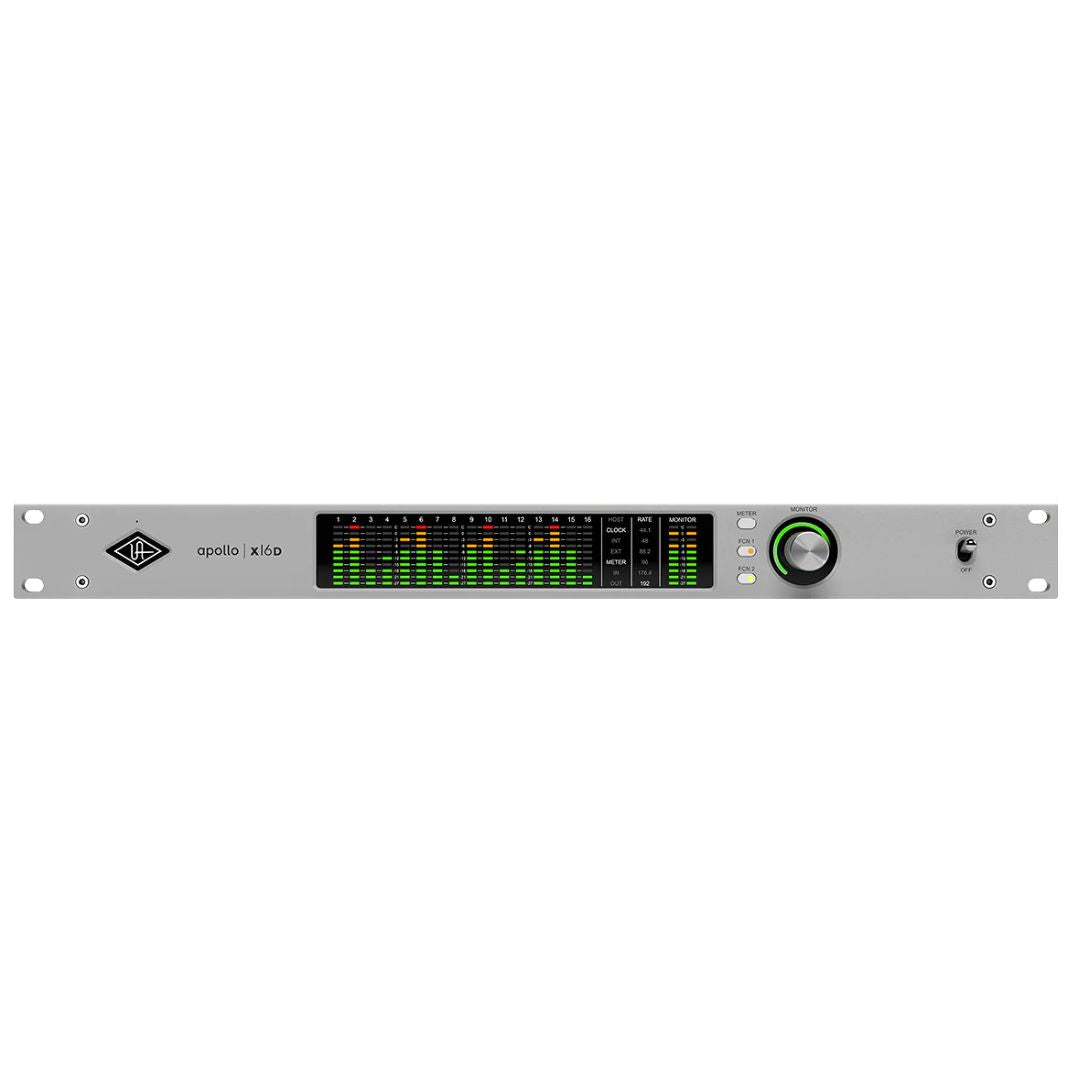 Universal Audio Apollo x16D Rackmount Thunderbolt 3 Audio Interface with Dante