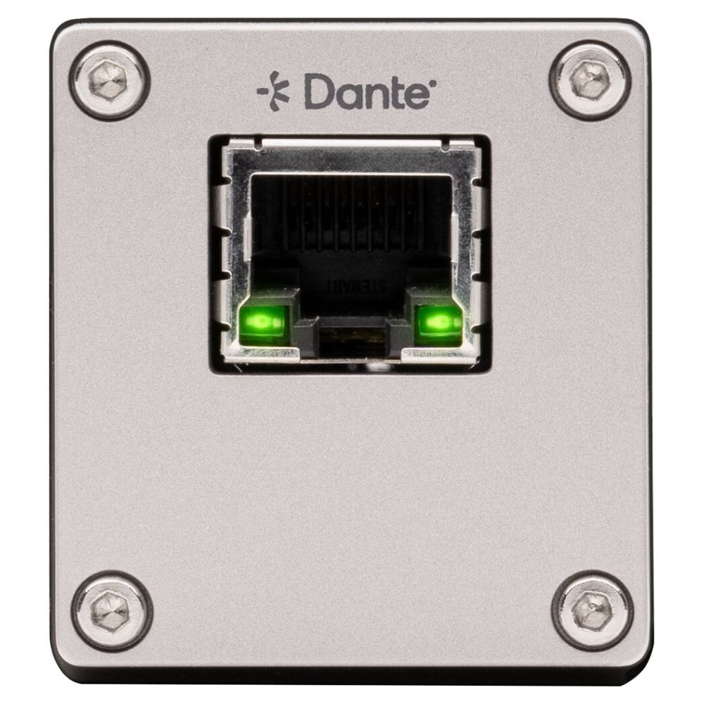 Rear port view of Universal Audio Apollo e1x Remote-Controllable Unison Preamp on white background
