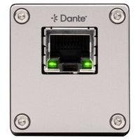 Rear port view of Universal Audio Apollo e1x Remote-Controllable Unison Preamp on white background
