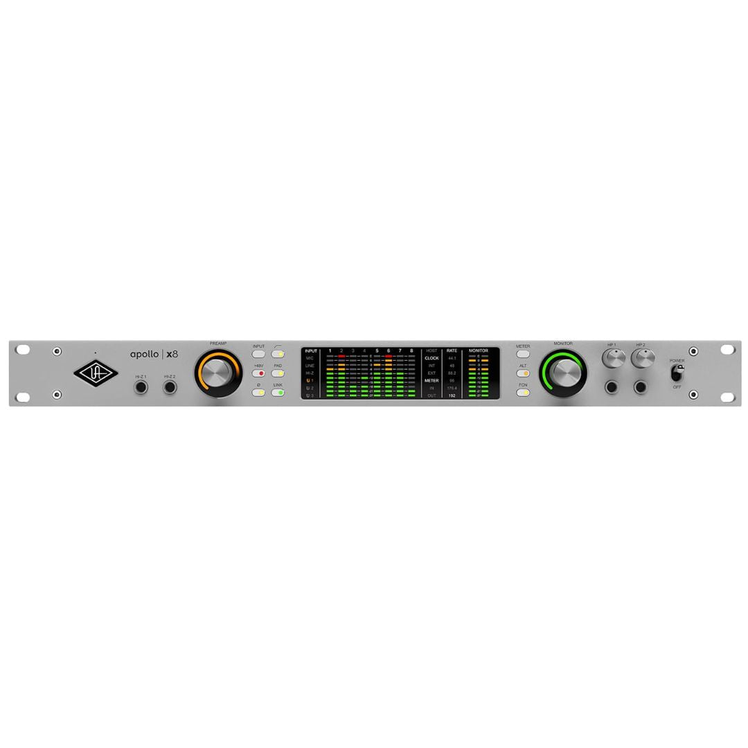 Universal Audio Apollo x8 Gen 2 Rackmount Thunderbolt 3 Audio Interface