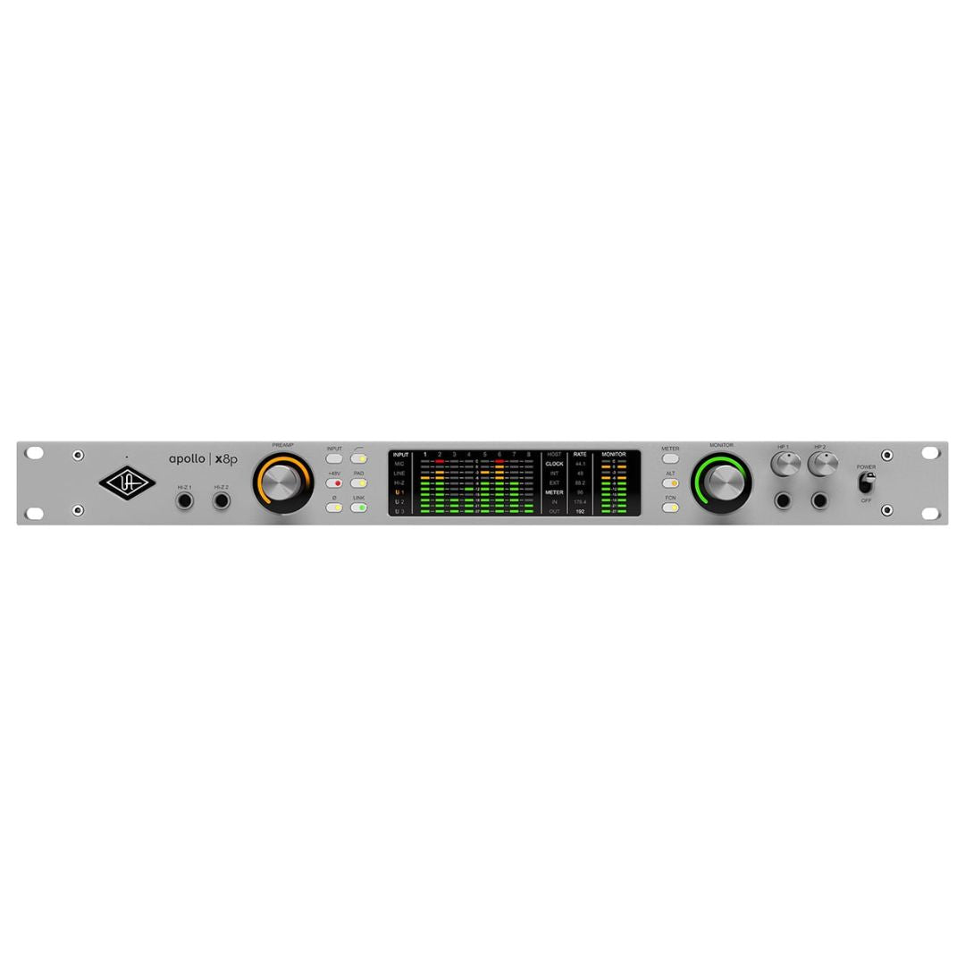 Universal Audio Apollo x8p Rackmount Thunderbolt 3 Audio Interface