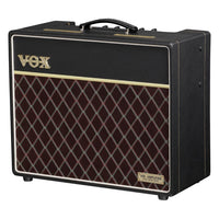 Angled front view of Vox AC10 Hand-Wired Guitar Amplifier on white background
